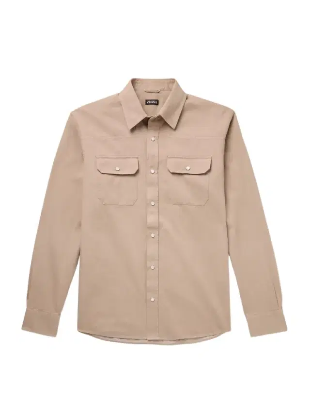 Slim-Fit Cotton and Linen-Blend Shirt - Men Slim-Fit Cotton and Linen-Blend Shirt - Men
