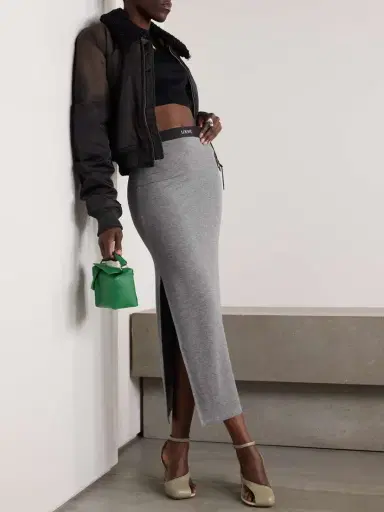 Loewe Jersey Midi Skirt | Thumbnail 2 Loewe Jersey Midi Skirt | Thumbnail 2