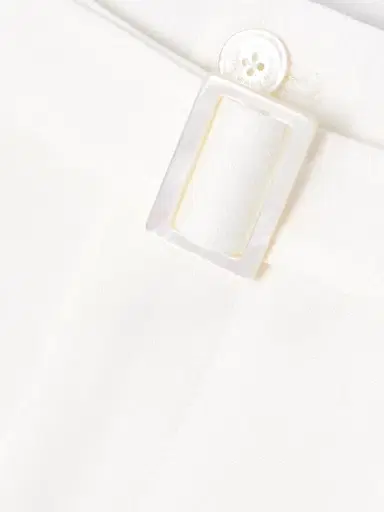 Ralph Lauren Collection Denise Belted Pleated Linen Shorts | Thumbnail 5 Ralph Lauren Collection Denise Belted Pleated Linen Shorts | Thumbnail 5