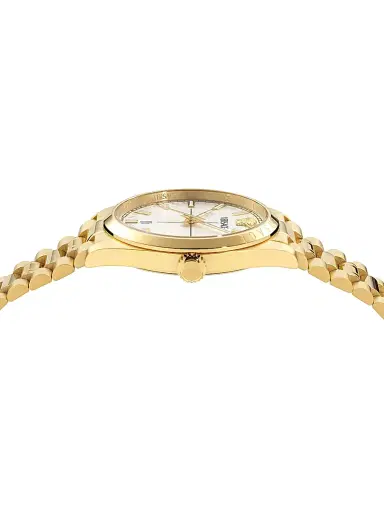 Versace Men's Millenyium Gent Stainless Steel Bracelet Watch/40MM - Gold | Thumbnail 4 Versace Men's Millenyium Gent Stainless Steel Bracelet Watch/40MM - Gold | Thumbnail 4