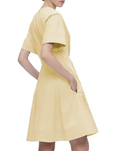 Callas Milano Women's Sora Flared Dress - Yellow | Thumbnail 3 Callas Milano Women's Sora Flared Dress - Yellow | Thumbnail 3