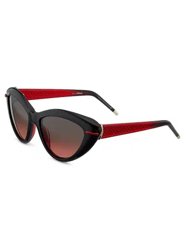 Christian Louboutin Women's 56MM Cat-Eye Sunglasses - Black Red | Thumbnail 1 Christian Louboutin Women's 56MM Cat-Eye Sunglasses - Black Red | Thumbnail 1