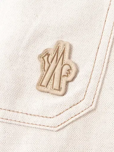Moncler Grenoble Eyelet-embellished Cotton And Linen-blend Canvas Tapered Cargo Pants | Thumbnail 5 Moncler Grenoble Eyelet-embellished Cotton And Linen-blend Canvas Tapered Cargo Pants | Thumbnail 5