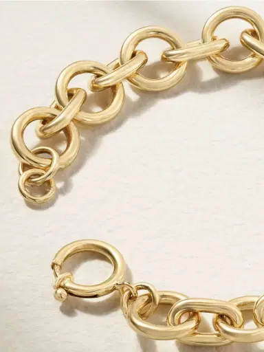 Foundrae Heart Mixed Oversized Clip 18-karat Gold Bracelet | Thumbnail 3 Foundrae Heart Mixed Oversized Clip 18-karat Gold Bracelet | Thumbnail 3