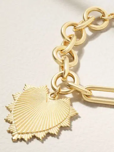 Foundrae Heart Mixed Oversized Clip 18-karat Gold Bracelet | Thumbnail 4 Foundrae Heart Mixed Oversized Clip 18-karat Gold Bracelet | Thumbnail 4