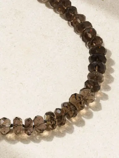 JIA JIA Gold Smoky Quartz Necklace | Thumbnail 4 JIA JIA Gold Smoky Quartz Necklace | Thumbnail 4