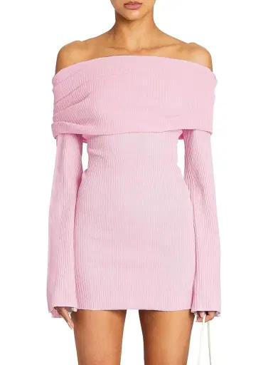 SEROYA Women's Galli Mini Dress - Ballet Pink | Thumbnail 2 SEROYA Women's Galli Mini Dress - Ballet Pink | Thumbnail 2