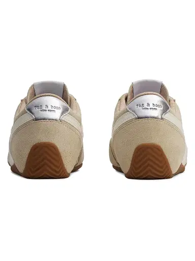 rag & bone Women's Retro Runner Slim Ultra Suede Sneakers - Macadamia Suede | Thumbnail 2 rag & bone Women's Retro Runner Slim Ultra Suede Sneakers - Macadamia Suede | Thumbnail 2