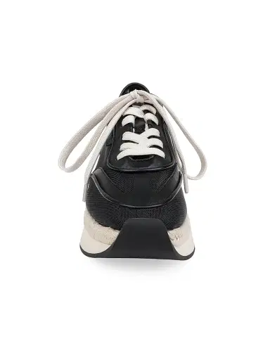 L'AGENCE Women's Iris Mesh & Leather Platform Sneakers - Black Mesh | Thumbnail 4 L'AGENCE Women's Iris Mesh & Leather Platform Sneakers - Black Mesh | Thumbnail 4