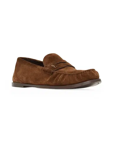 Saint Laurent Women's Loafers in Suede | Thumbnail 2 Saint Laurent Women's Loafers in Suede | Thumbnail 2