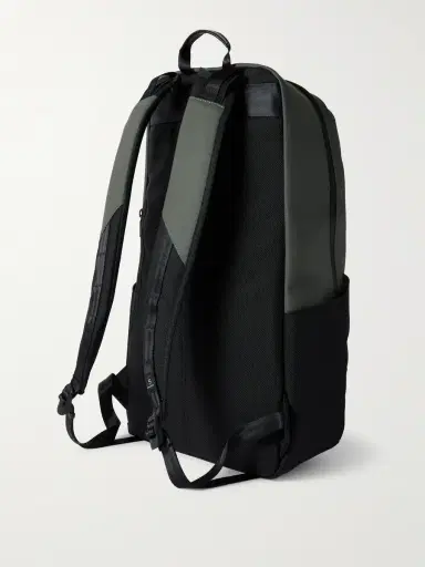 Master-Piece Slick Logo-Appliquéd Leather and CORDURA® Ballistic Nylon Backpack - Men | Thumbnail 3 Master-Piece Slick Logo-Appliquéd Leather and CORDURA® Ballistic Nylon Backpack - Men | Thumbnail 3