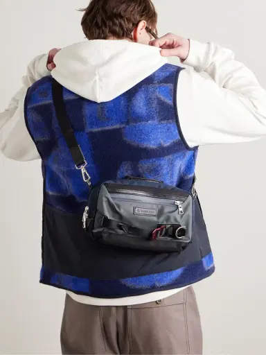 Master-Piece Potential Small Leather-Trimmed CORDURA® Nylon Messenger Bag - Men | Thumbnail 2 Master-Piece Potential Small Leather-Trimmed CORDURA® Nylon Messenger Bag - Men | Thumbnail 2