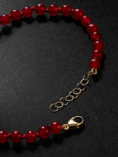 JIA JIA Birthstone 14-Karat Gold Beaded Bracelet - Men | Thumbnail 3 JIA JIA Birthstone 14-Karat Gold Beaded Bracelet - Men | Thumbnail 3