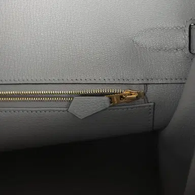HERMÈS Hermes Birkin 35 Gris Mouette Togo Gold Hardware | Thumbnail 9 HERMÈS Hermes Birkin 35 Gris Mouette Togo Gold Hardware | Thumbnail 9