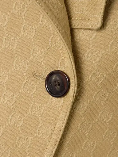 Gucci Oversized Double-breasted Belted Wool And Silk-blend Jacquard Trench Coat | Thumbnail 6 Gucci Oversized Double-breasted Belted Wool And Silk-blend Jacquard Trench Coat | Thumbnail 6