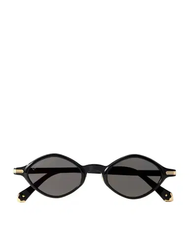Cartier Eyewear Signature Round-frame Acetate Sunglasses | Thumbnail 1 Cartier Eyewear Signature Round-frame Acetate Sunglasses | Thumbnail 1