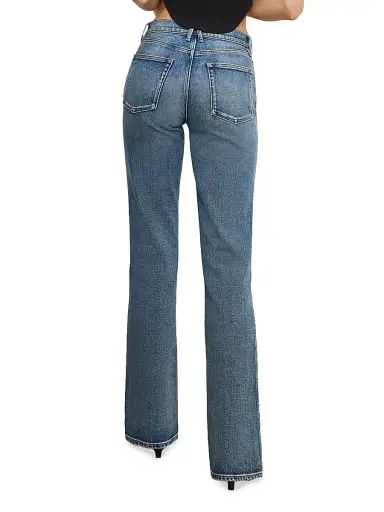 Good American Women's Good Standard Bootcut Jeans - Indigo | Thumbnail 5 Good American Women's Good Standard Bootcut Jeans - Indigo | Thumbnail 5