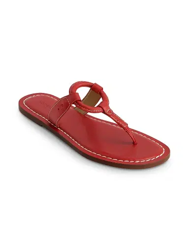Bernardo Women's Matrix 2 Ring Thong Sandals - Red | Thumbnail 3 Bernardo Women's Matrix 2 Ring Thong Sandals - Red | Thumbnail 3