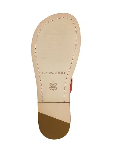 Bernardo Women's Matrix 2 Ring Thong Sandals - Red | Thumbnail 4 Bernardo Women's Matrix 2 Ring Thong Sandals - Red | Thumbnail 4