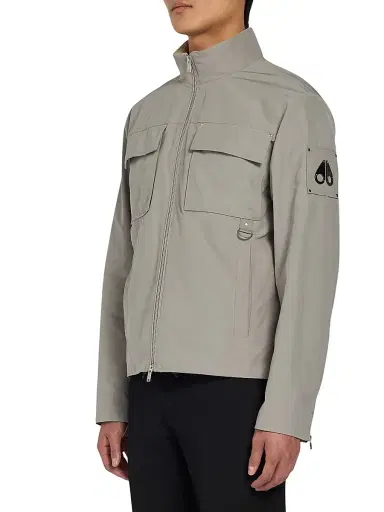 Moose Knuckles Men's Maxwell Lightweight Twill Jacket - Dusk | Thumbnail 4 Moose Knuckles Men's Maxwell Lightweight Twill Jacket - Dusk | Thumbnail 4