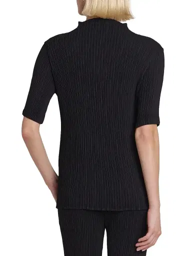 Issey Miyake Women's Hatching Pleats Top - Black - Size Small | Thumbnail 5 Issey Miyake Women's Hatching Pleats Top - Black - Size Small | Thumbnail 5