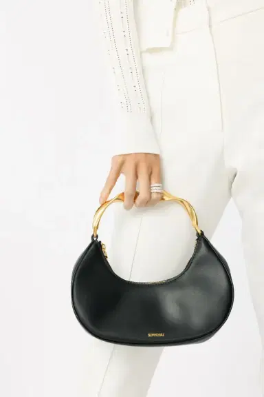 Simkhai Nixi Hobo Bag - Black | Thumbnail 3 Simkhai Nixi Hobo Bag - Black | Thumbnail 3