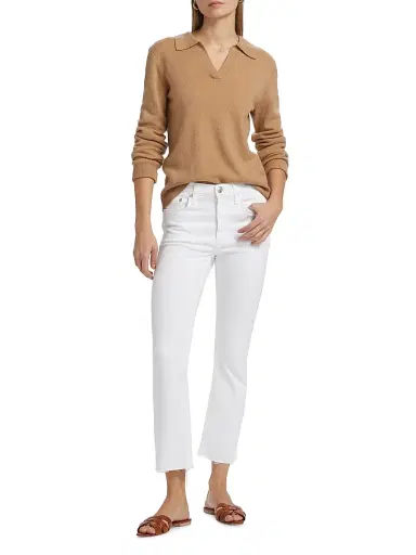 rag & bone Women's Peyton Flexi Mid-Rise Boot-Cut Jeans - Optic White | Thumbnail 2 rag & bone Women's Peyton Flexi Mid-Rise Boot-Cut Jeans - Optic White | Thumbnail 2