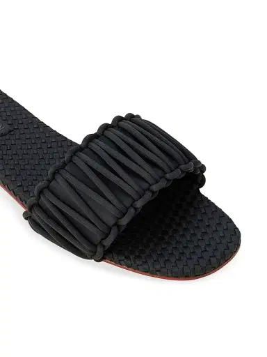 Naghedi Women's Athens Slide Sandals - Onyx | Thumbnail 2 Naghedi Women's Athens Slide Sandals - Onyx | Thumbnail 2