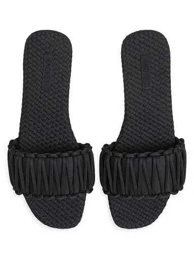 Naghedi Women's Athens Slide Sandals - Onyx | Thumbnail 3 Naghedi Women's Athens Slide Sandals - Onyx | Thumbnail 3