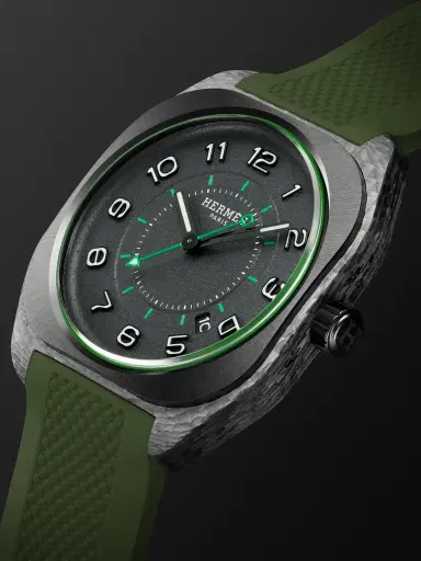 Hermès Timepieces H08 Automatic Glass Fibre Watch, Ref. 402991WW00 - Men | Thumbnail 4 Hermès Timepieces H08 Automatic Glass Fibre Watch, Ref. 402991WW00 - Men | Thumbnail 4