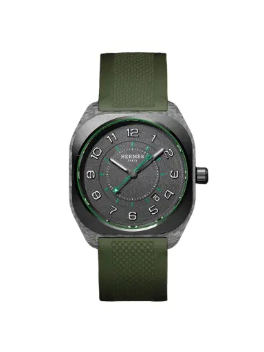 Hermès Timepieces H08 Automatic Glass Fibre Watch, Ref. 402991WW00 - Men | Thumbnail 1 Hermès Timepieces H08 Automatic Glass Fibre Watch, Ref. 402991WW00 - Men | Thumbnail 1