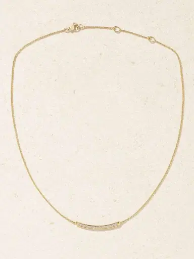 David Yurman Petite Pavé 18-karat Gold Diamond Necklace | Thumbnail 4 David Yurman Petite Pavé 18-karat Gold Diamond Necklace | Thumbnail 4