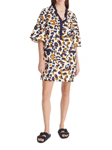Eres Women's Marée Short Tunic Cover-Up - Sable Fin - Size Large | Thumbnail 2 Eres Women's Marée Short Tunic Cover-Up - Sable Fin - Size Large | Thumbnail 2