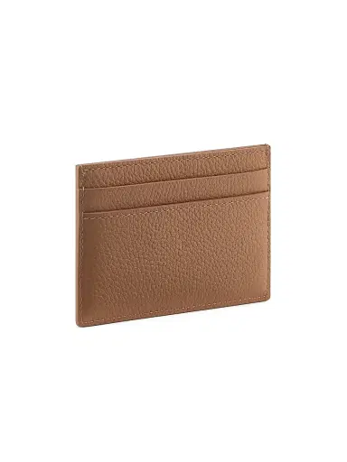 BVLGARI Women's Roma Leather Card Holder - Desert Jasper | Thumbnail 3 BVLGARI Women's Roma Leather Card Holder - Desert Jasper | Thumbnail 3