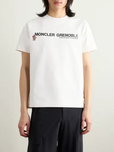 Moncler Grenoble Day-Namic Logo-Appliquéd Stretch-Cotton Jersey T-Shirt - Men | Thumbnail 3 Moncler Grenoble Day-Namic Logo-Appliquéd Stretch-Cotton Jersey T-Shirt - Men | Thumbnail 3