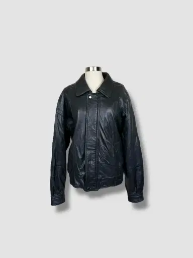 Jen Wonders Studio Leather Bomber Jacket | Thumbnail 2 Jen Wonders Studio Leather Bomber Jacket | Thumbnail 2