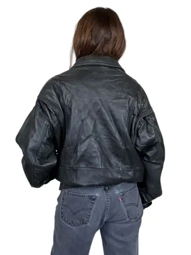 Jen Wonders Studio Leather Bomber Jacket | Thumbnail 14 Jen Wonders Studio Leather Bomber Jacket | Thumbnail 14