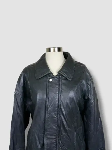 Jen Wonders Studio Leather Bomber Jacket | Thumbnail 4 Jen Wonders Studio Leather Bomber Jacket | Thumbnail 4