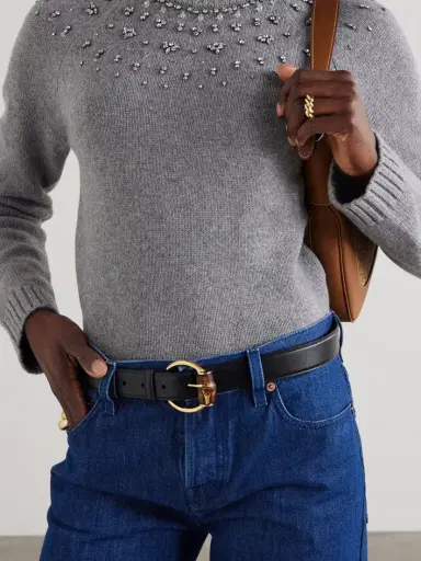 Gucci Bamboo Leather Belt | Thumbnail 2 Gucci Bamboo Leather Belt | Thumbnail 2