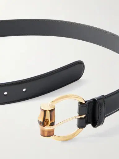 Gucci Bamboo Leather Belt | Thumbnail 3 Gucci Bamboo Leather Belt | Thumbnail 3