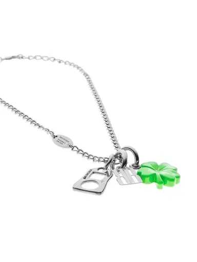 Balenciaga Women's Carousel Clover Collector Necklace - Multicolored | Thumbnail 2 Balenciaga Women's Carousel Clover Collector Necklace - Multicolored | Thumbnail 2