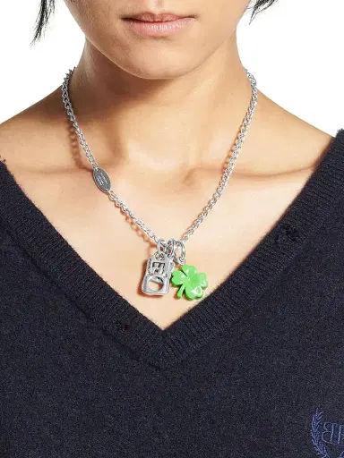 Balenciaga Women's Carousel Clover Collector Necklace - Multicolored | Thumbnail 3 Balenciaga Women's Carousel Clover Collector Necklace - Multicolored | Thumbnail 3