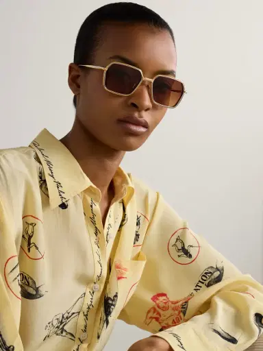 Jacques Marie Mage Admiral Square-frame Two-tone Titanium Sunglasses | Thumbnail 2 Jacques Marie Mage Admiral Square-frame Two-tone Titanium Sunglasses | Thumbnail 2