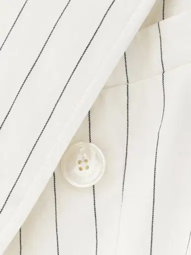 Ralph Lauren Collection Pinstriped Cotton, Linen And Wool-blend Blazer | Thumbnail 5 Ralph Lauren Collection Pinstriped Cotton, Linen And Wool-blend Blazer | Thumbnail 5