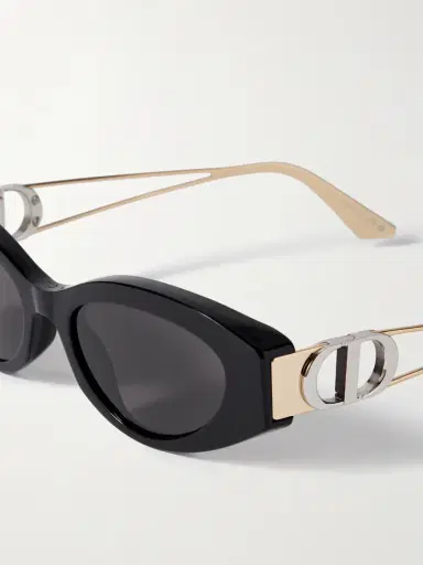 DIOR Eyewear 30montaigne B6i Cat-eye Acetate And Gold- And Silver-tone Sunglasses | Thumbnail 4 DIOR Eyewear 30montaigne B6i Cat-eye Acetate And Gold- And Silver-tone Sunglasses | Thumbnail 4
