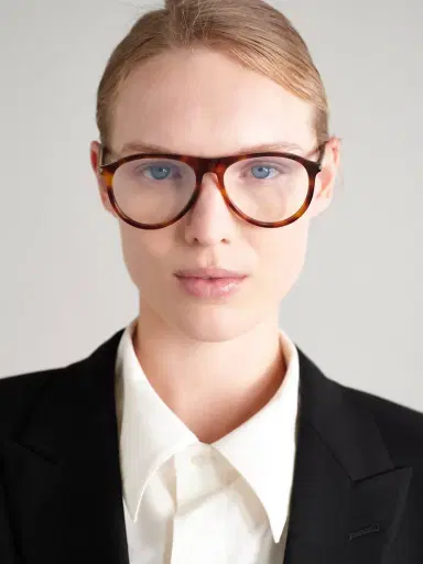 Saint Laurent Eyewear Aviator-style Tortoiseshell Acetate Optical Glasses | Thumbnail 2 Saint Laurent Eyewear Aviator-style Tortoiseshell Acetate Optical Glasses | Thumbnail 2