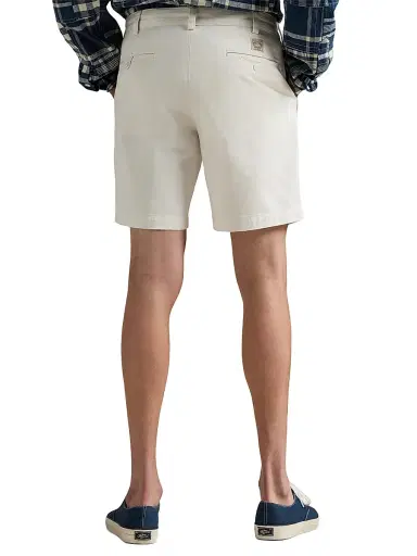 Polo Ralph Lauren Men's Salinger Straight-Fit Chino Shorts - Deckwash White | Thumbnail 4 Polo Ralph Lauren Men's Salinger Straight-Fit Chino Shorts - Deckwash White | Thumbnail 4
