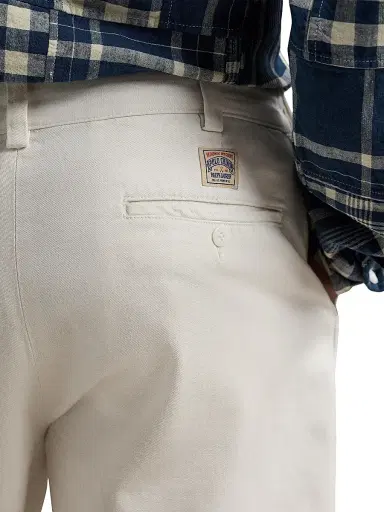 Polo Ralph Lauren Men's Salinger Straight-Fit Chino Shorts - Deckwash White | Thumbnail 5 Polo Ralph Lauren Men's Salinger Straight-Fit Chino Shorts - Deckwash White | Thumbnail 5