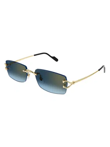 Cartier Men's C Decor 56MM Rimless Rectangular Sunglasses | Thumbnail 1 Cartier Men's C Decor 56MM Rimless Rectangular Sunglasses | Thumbnail 1