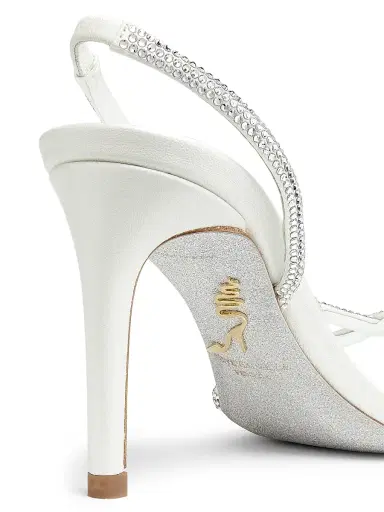 René Caovilla Women's 80MM Satin Strappy Sandals - Satin | Thumbnail 5 René Caovilla Women's 80MM Satin Strappy Sandals - Satin | Thumbnail 5